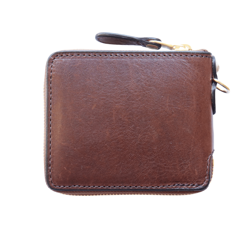 KC's ケイシイズ KMB023 ビルフォールド ラウンドジップ ヴィンテージホースハイド 二つ折り財布