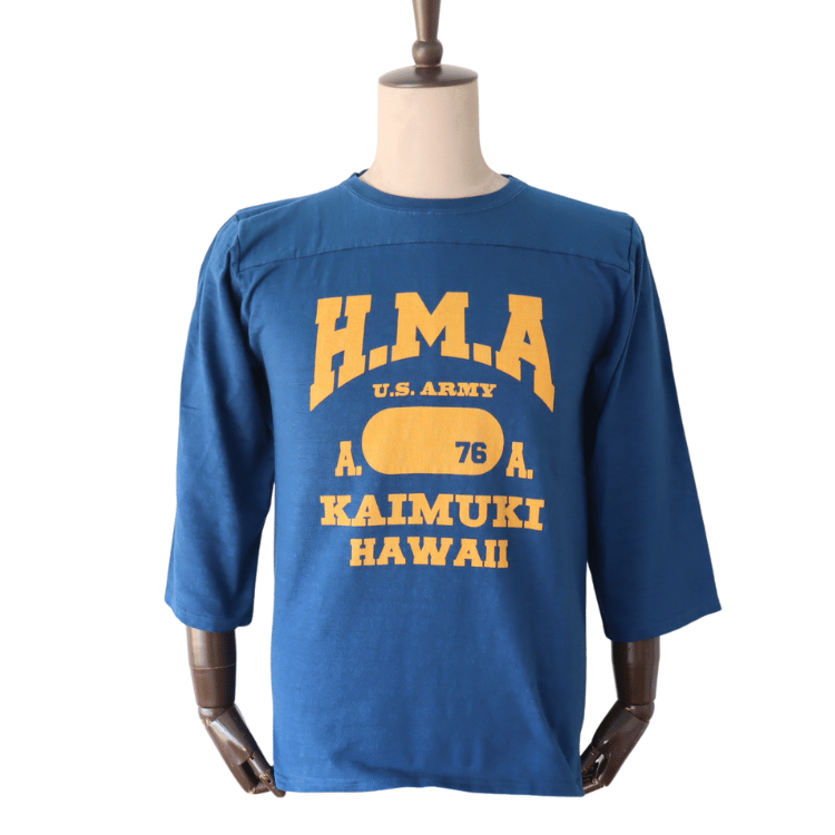 SUN SURF サンサーフ SS69656 "H.M.A" SLUB YARN FOOTBALL TEE スラブヤーン フットボールT