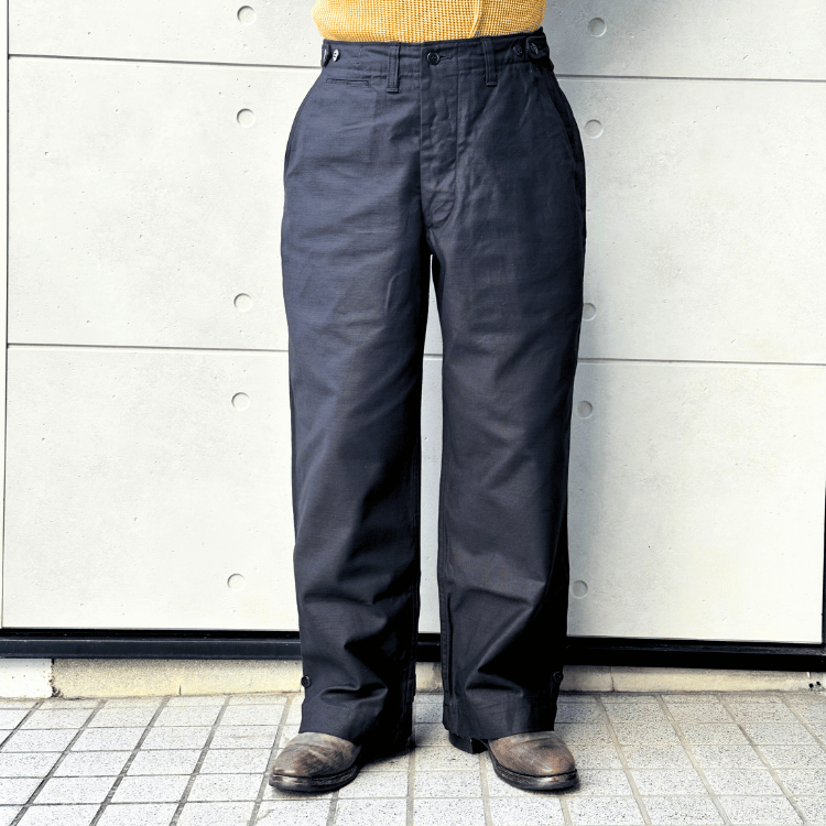 BUZZ RICKSON'S バズリクソンズ BR42593 WILLIAM GIBSON COLLECTION BLACK M-1943 ウィリアムギブソンコレクション M-1943トラウザーズ