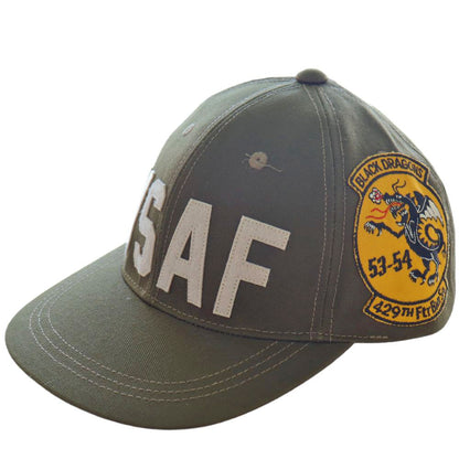 TOYS McCOY トイズマッコイ MILITARY COTTON CAP 429TH FTR BMR SQ BLACK DRAGONS TMA2412 ミリタリーキャップ  ブラックドラゴン
