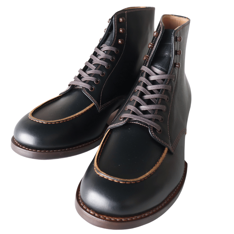 The 2 Monkeys ２モンキーズ TM72924 Sportif スポルティフ Black Calf フレンチビンテージテイスト モカシン型ブーツ jelado ジェラード 別ブランド