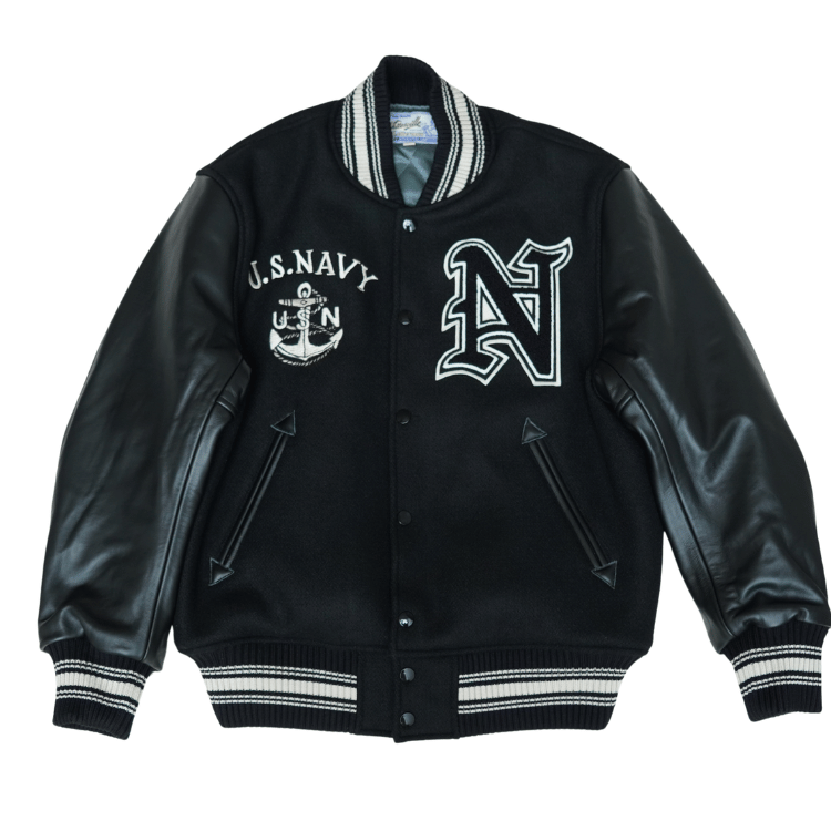 WHITESVILLE ホワイツビル WV15967 30oz. WOOL MELTON AWARD JACKET “NAVAL AIR CVA-34” 30オンス ウールメルトン アワードジャケット スタジャン アメカジ