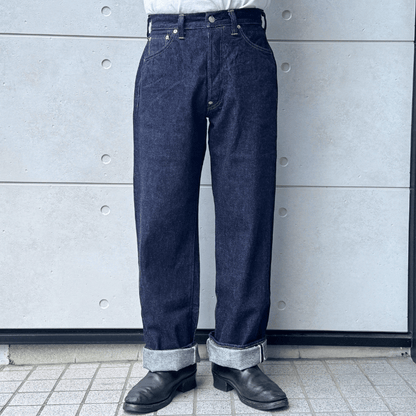 SUGAR CANE シュガーケーン SC42025 13oz. DENIM WAIST OVERALLS 2025 MODEL (WIDE LEG) 13オンス デニム ウエストオーバーオールズ 2025年モデル Gパン デニムパンツ ワイド