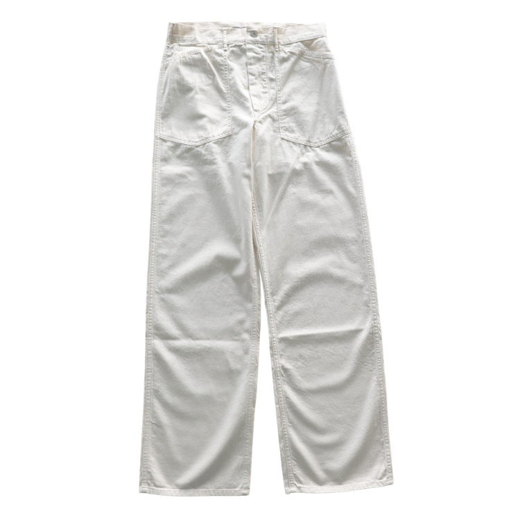 BUZZ RICKSON'S バズリクソンズ BR42635 TROUSERS, WORKING, WHITE