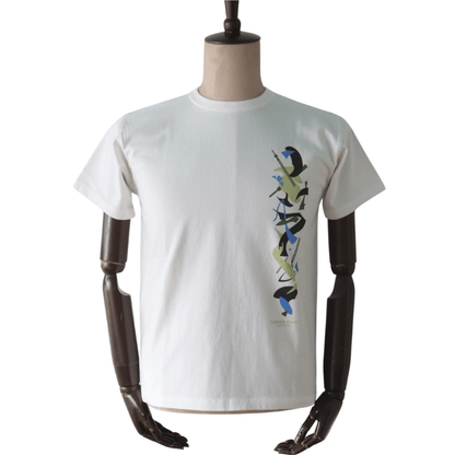 SAMURAI JEANS SJST26-103 Heavyweight T-shirt Short Sleeve T-shirt Print T-shirt