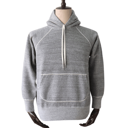 RAGGY GP-01 Loopwheel Knit Hoodies, Sweatshirt with Pockets and Raglan Sleeves