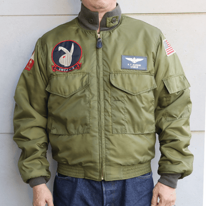 BUZZ RICKSON'S バズリクソンズ BR15948 Type WEP “BUZZ RICKSON MFG. CO., INC.” VMCJ-2 PLAY BOYS ミリタリー フライトジャケット J-WFS WEPジャケット