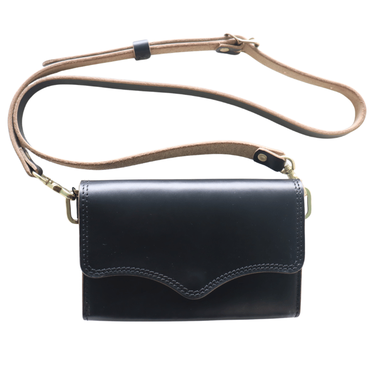 ART BROWN VGC00002NJ Chromexcel Wallet Bag - Men's Chromexcel Leather Wallet with Large Storage Capacity