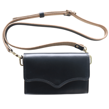 ART BROWN VGC00002NJ Chromexcel Wallet Bag - Men's Chromexcel Leather Wallet with Large Storage Capacity