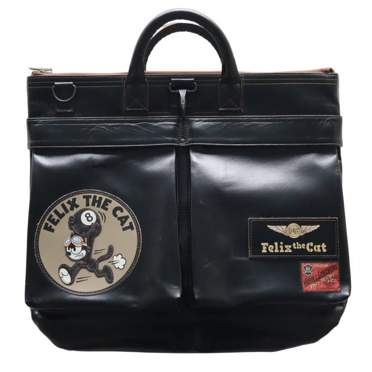 TOYS McCOY トイズマッコイ TMA2523 LEATHER HELMET BAG FELIX THE CAT " 8 BALL " レザーヘルメットバッグ フィリックス