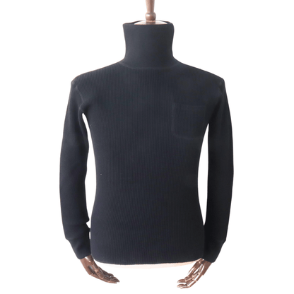 CUSHMAN クッシュマン 26380 BIG WAFFLE TURTLE NECK ビッグワッフルタートルネック 長袖