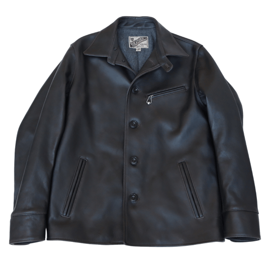 Y'2 LEATHER FC-77 FADED HORSE CAR COAT Leather Jacket Horsehide