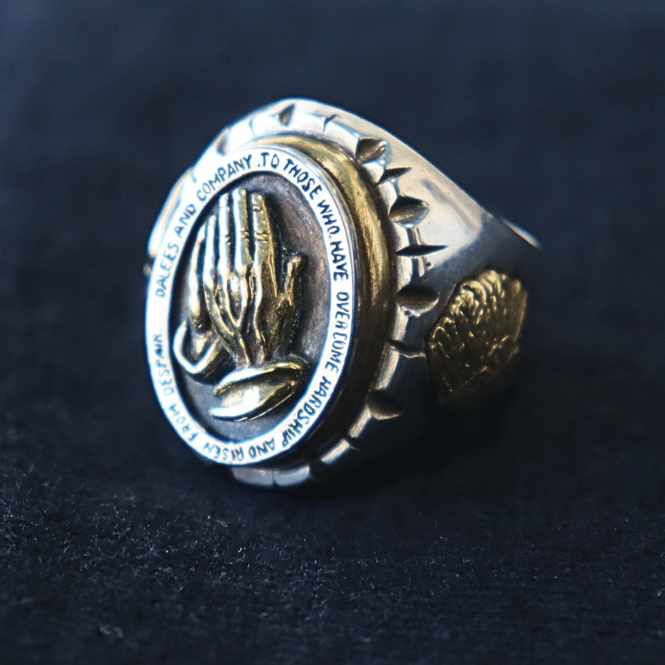 DALEE'S&CO ダリーズ by DELUXEWARE バイ デラックスウエア PH.RING PRAYING HANDS RING プレイングハンズリング シルバーリング 925 メンズ 日本製