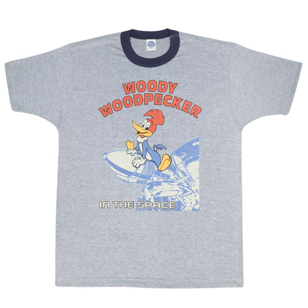 TOYS McCOY トイズマッコイ TMC2408 WOODY WOODPECKER TEE " WOODY WOODPECKER IN THE SPACE ウッディ ウッドペッカー スペースシャトル プリントTシャツ