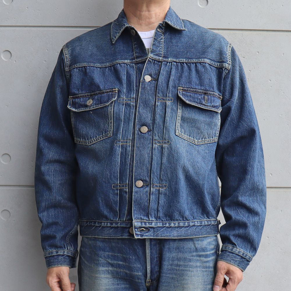 STUDIO D'ARTISAN ステュディオダルチザン 1950 Denim Jacket デニムジャケット D4536U natural indigo 2nd タイプ