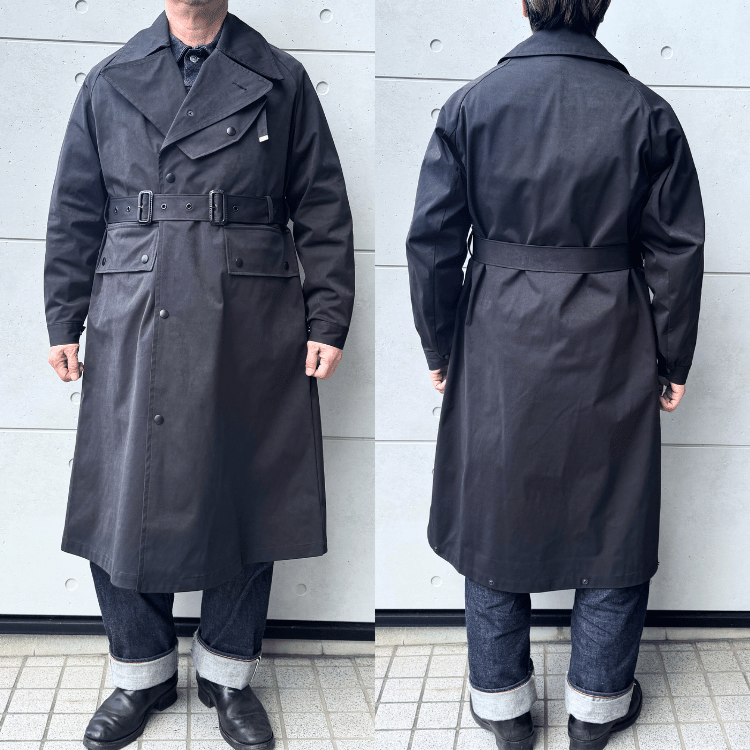 WEARMASTERS by Attractions Lot. 894 Competition Coat, Modern Heritage Long Coat, Waterproof