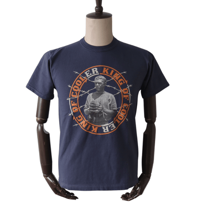 TOYS McCOY TMC2605 STEVE McQUEEN TEE "KING OF COOL-ER KING" Short Sleeve T-shirt Print T
