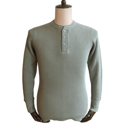 JELADO ジェラード AB94236-26 Mega Thermal Henry Neck メガサーマル ヘンリーネック Tシャツ トップス 長袖 ミリタリー 防寒 保温 サーマルワッフル