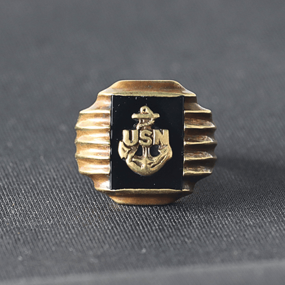 CUSHMAN 29381 USN BRASS RING BRASS US Navy Brass Ring Brass