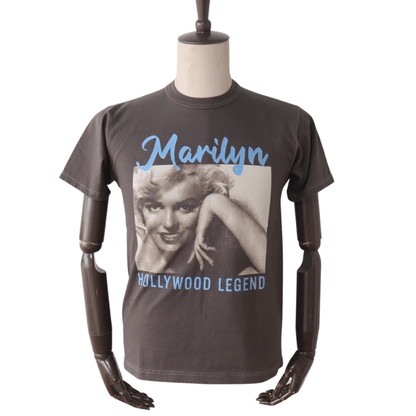 TOYS McCOY TMC2620 MARILYN MONROE TEE " HOLLYWOOD LEGEND " Marilyn Monroe T-shirt Short-sleeved T-shirt Print T-shirt Anniversary