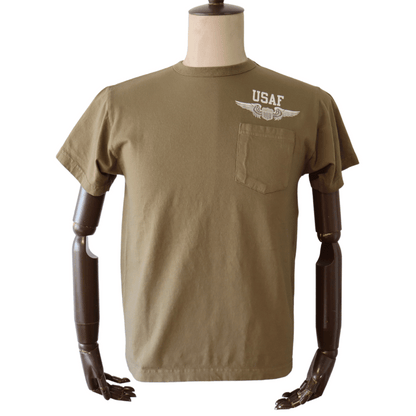 BUZZ RICKSON'S バズリクソンズ BR79579 S/S POCKET T-SHIRT U.S. AIR FORCE 半袖Tシャツ USAF ポケットT
