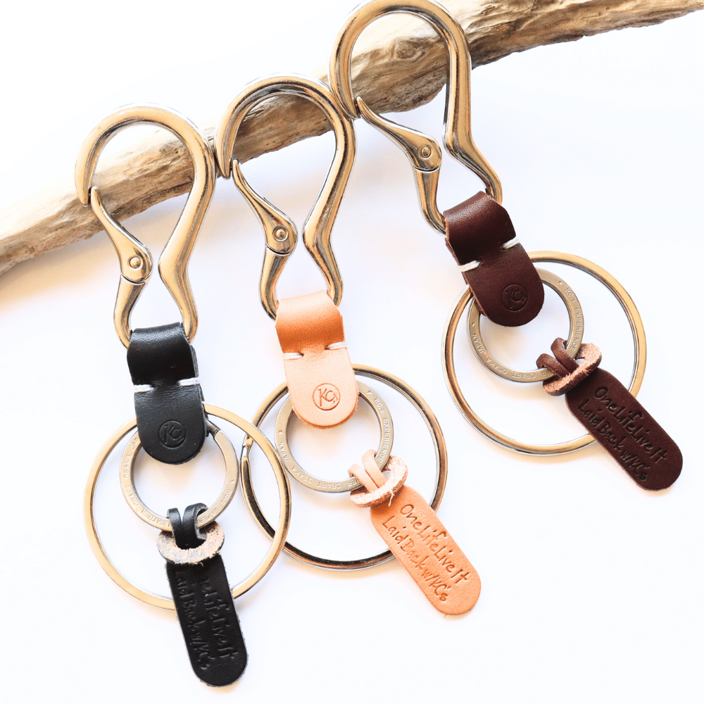 KC's ケイシイズ KCK021 キーリング HALO 牛革