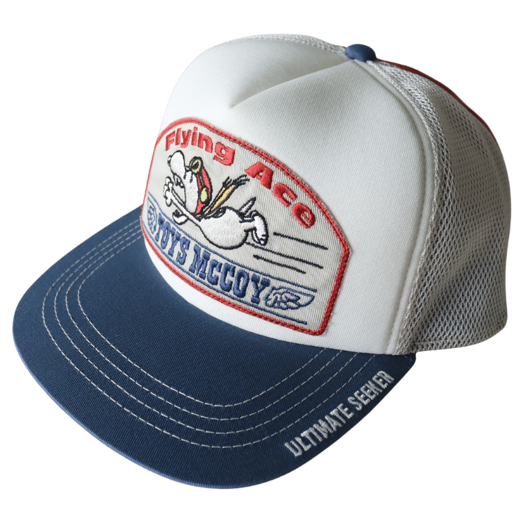 TOYS McCOY トイズマッコイ TMA2525 MESH CAP SNOOPY "FLYING ACE" メッシュキャップ スヌーピー フライングエース
