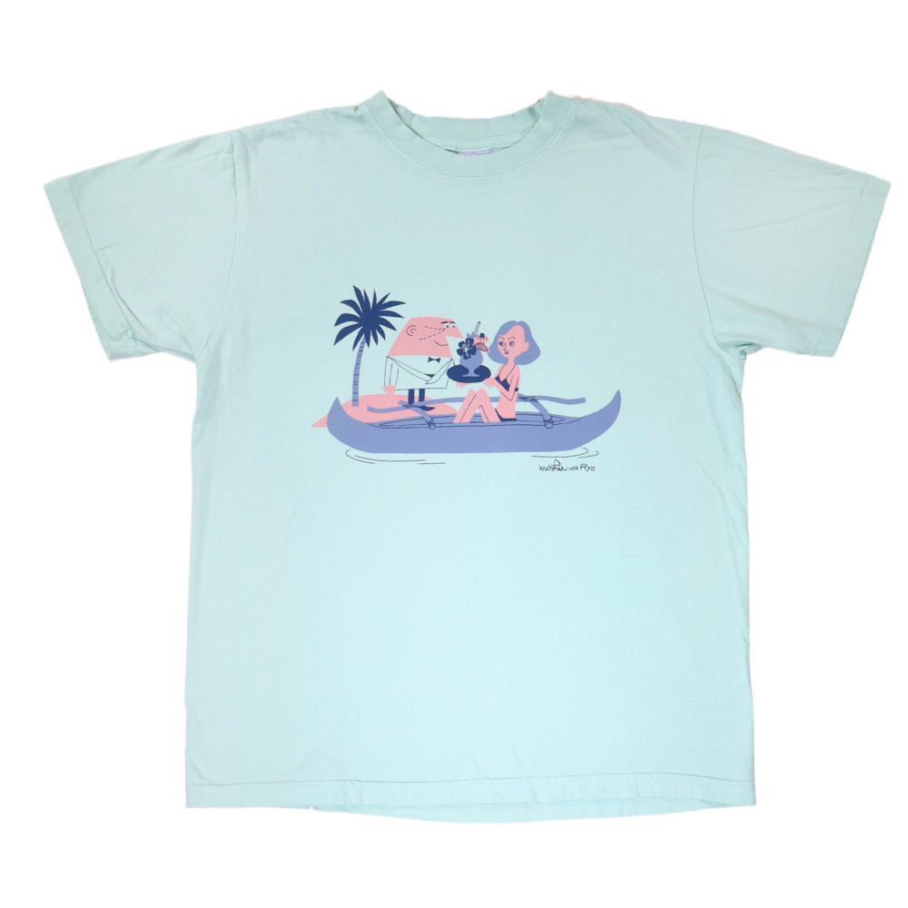 SUN SURF サンサーフ SS79384 S/S T-SHIRT COCKTAIL by 柳原良平 with MOOKIE 半袖Tシャツ