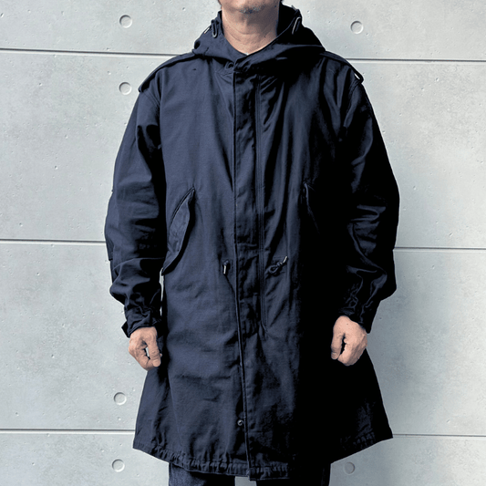 BUZZ RICKSON'S BR14969 WILLIAM GIBSON COLLECTION Type BLACK M-51 PARKA William Gibson Collection Black M-51 Parka M-51 Field Parka Mod Coat