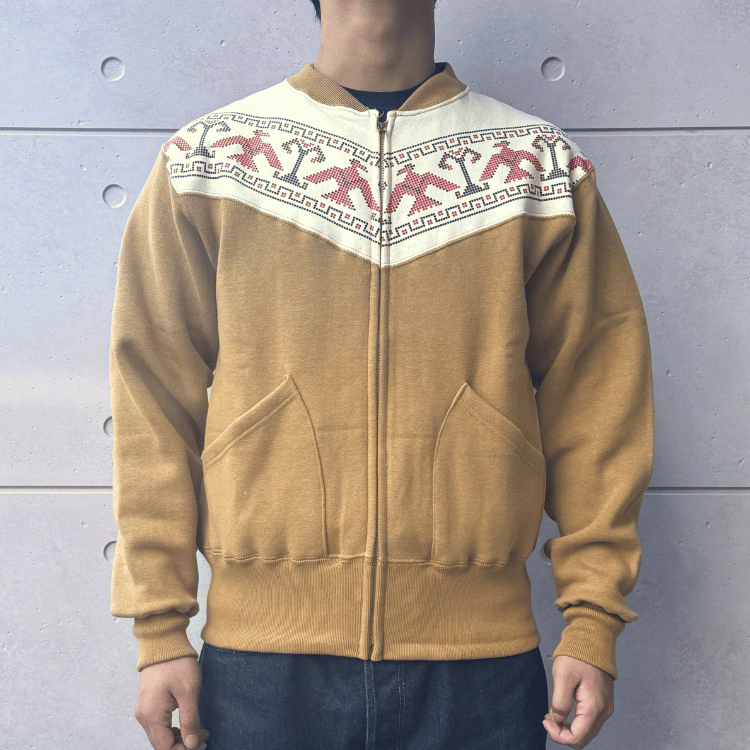 CUSHMAN クッシュマン 26385 THUNDER BIRD PRINT FULL ZIP SWEAT サンダーバード プリント フルジップスウェット