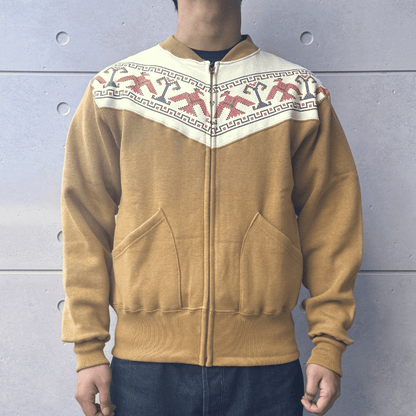 CUSHMAN クッシュマン 26385 THUNDER BIRD PRINT FULL ZIP SWEAT サンダーバード プリント フルジップスウェット
