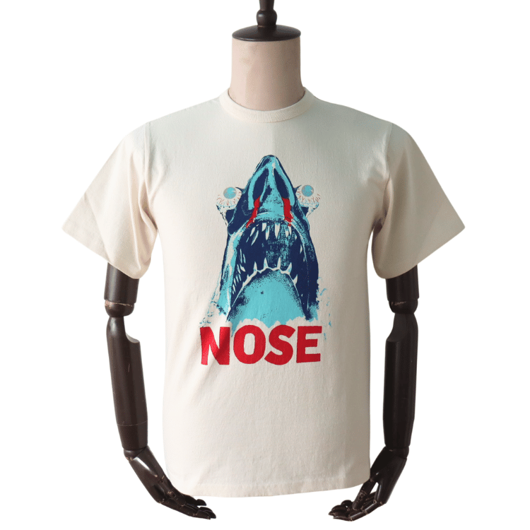 JELADO AB21236 NOSE T Short-Sleeve T-Shirt Printed T-Shirt Shark