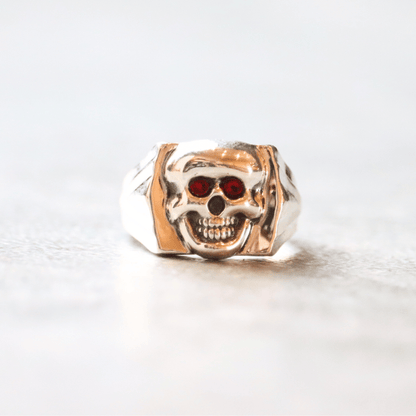 BILT BUCK ビルトバック BS0004 Skull Signet Ring スカルシグネットリング ヴィンテージリングを再構築したヘリテージシルバーリングコレクション 925 MadeinJapan