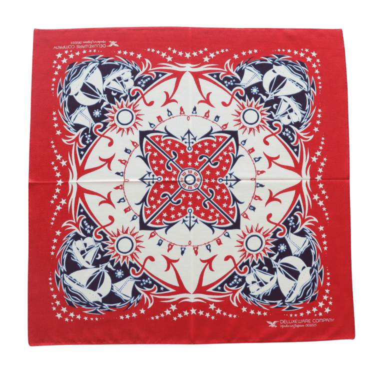 DELUXEWARE デラックスウエア DLA-005 U.S ANCHOR デラックスウエア リアルバンダナ