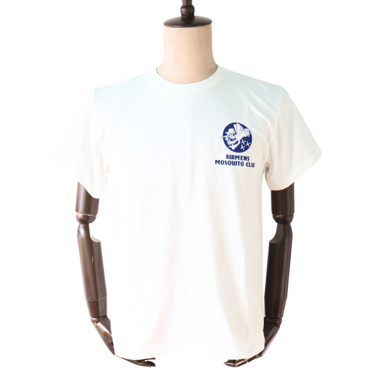 BUZZ RICKSON'S BR79758 S/S POST EXCHANGE T-SHIRT MOSQUITO CLUB Short Sleeve T-Shirt Military Marilyn Monroe