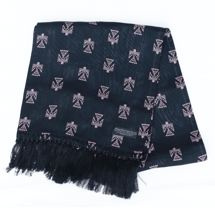 WEARMASTERS WS026 Scarf Black Thunderbird