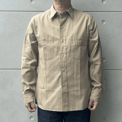 BUZZ RICKSON'S バズリクソンズ BR29659 UTILITY SHIRTS N-3 “CONTRACT NTsx-83000” ユーティリティーシャツ 長袖シャツ ミリタリー U.S.NAVY