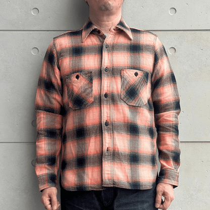 SAMURAI JEANS サムライジーンズ SIN25-01 ロープインディゴヘビーネルワークシャツ