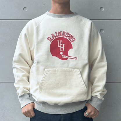 SUN SURF サンサーフ SS69597 "RAINBOWS" CREW NECK POCKET SWEAT クルーネックポケットスウェット
