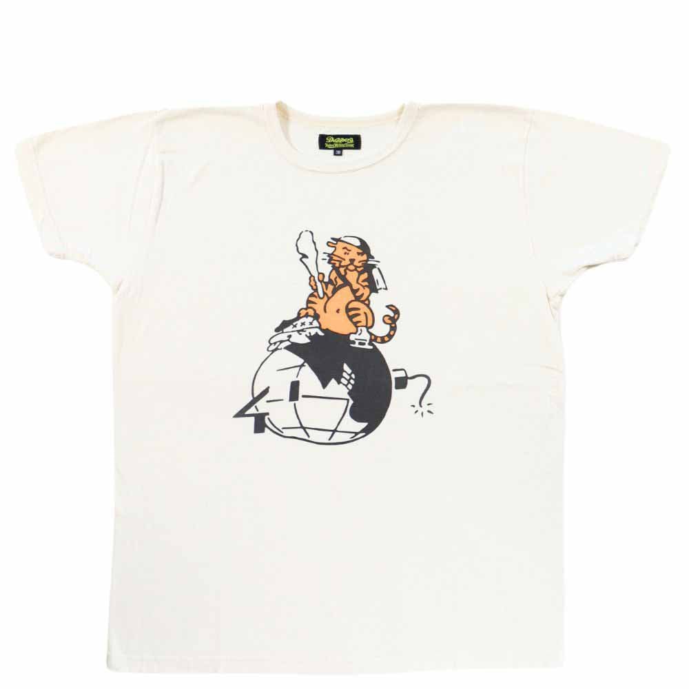 DAPPER'S ダッパーズ 1701 1.3mm Binder C Neck Tee Standard Sewing Model ダッパーズ バインダー Cネック Tシャツ