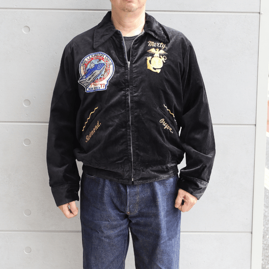 BUZZ RICKSON'S バズリクソンズ BR15917 SOUVENIR JACKET BUZZ RICKSON'S × KOSHO & CO. SPECIAL EDITION U.S.S. LEXINGTON CVA-16 スーベニアジャケット 港商 テーラー東洋  スカジャン ミリタリー ジャケット