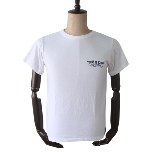 DELUXEWARE デラックスウエア MTS-2601 SOFT PRINT T-SHIRT OMC ソフトプリント Tシャツ 半袖Tシャツ ソフトニットTシャツ 7.5oz天竺 MIDソフトニット