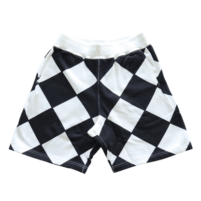 BUZZ RICKSON'S BR52658 LINE CREWMAN SWEAT SHORTS Men's Diamond Pattern