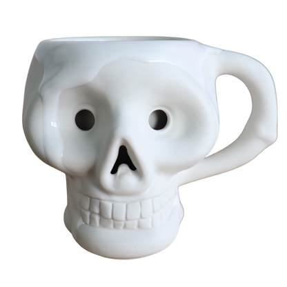 ATTRACTIONS x Hasami Ware A20033W Skull Mug White Mug Skull Skull Mug Hasami Ware Limited Edition Pottery Ceramic Stone Interior Stylish