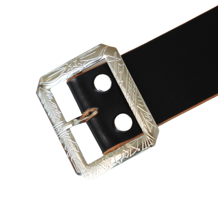 SUGAR CANE シュガーケーン SC02917 STUDDED BELT “SUGAR CANE” スタッズベルト カウサドルレザー インディアンモチーフ