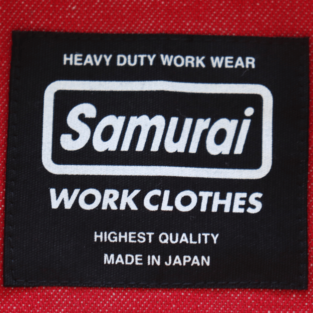 SAMURAI JEANS サムライジーンズ SWCJK25 刺繍入りスイングトップ 赤デニム