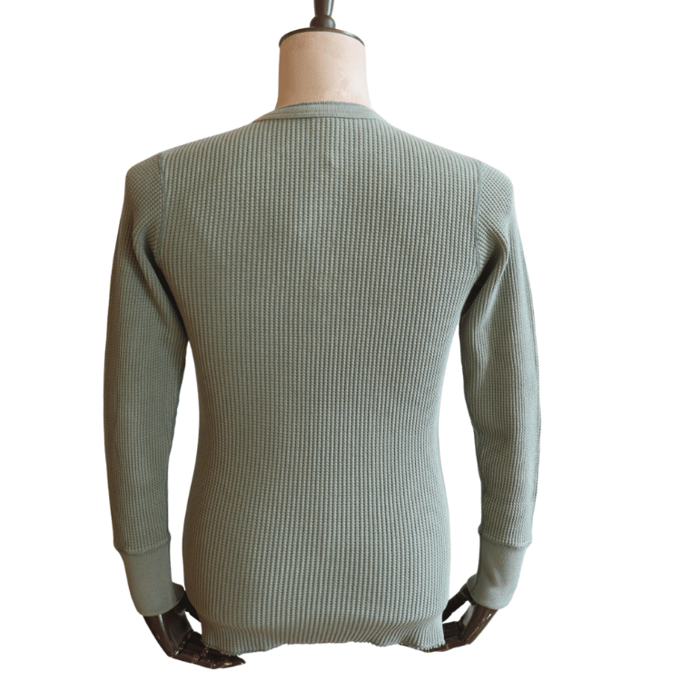 JELADO ジェラード AB94236-26 Mega Thermal Henry Neck メガサーマル ヘンリーネック Tシャツ トップス 長袖 ミリタリー 防寒 保温 サーマルワッフル
