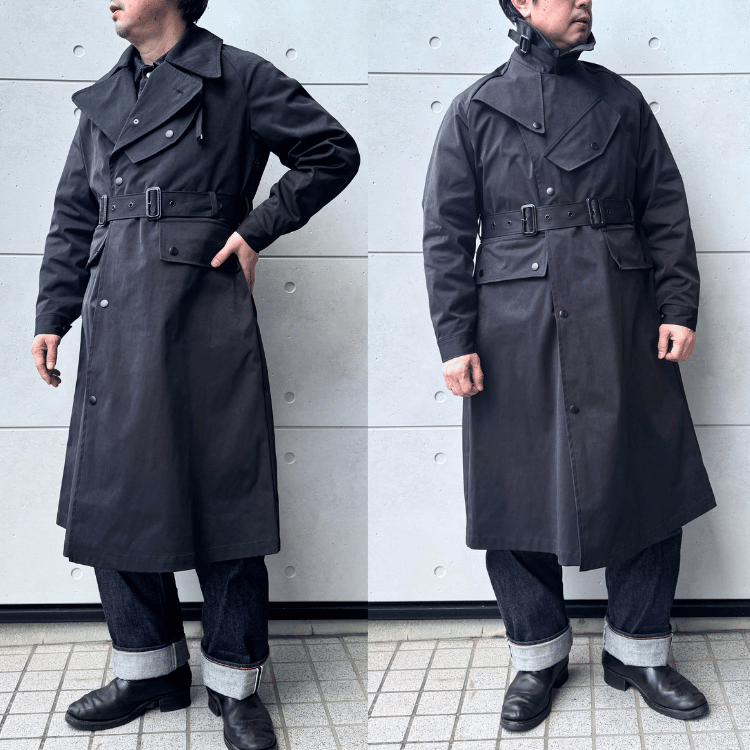 WEARMASTERS by Attractions Lot. 894 Competition Coat, Modern Heritage Long Coat, Waterproof