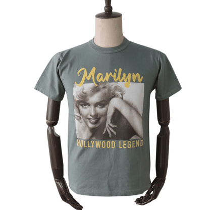 TOYS McCOY TMC2620 MARILYN MONROE TEE " HOLLYWOOD LEGEND " Marilyn Monroe T-shirt Short-sleeved T-shirt Print T-shirt Anniversary