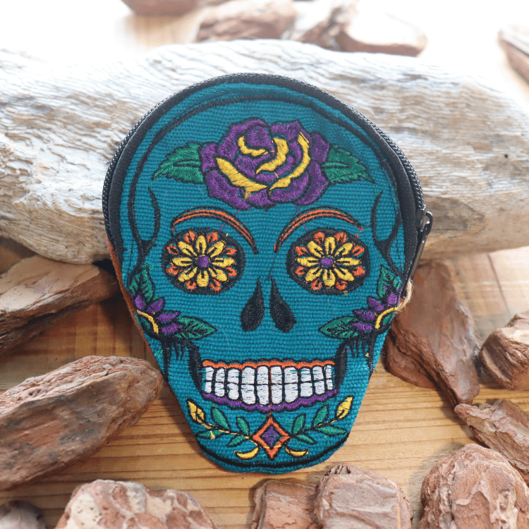 KC's ケイシイズ SKL001 MEXICAN SKULL POUCH メキシカンスカルポーチ